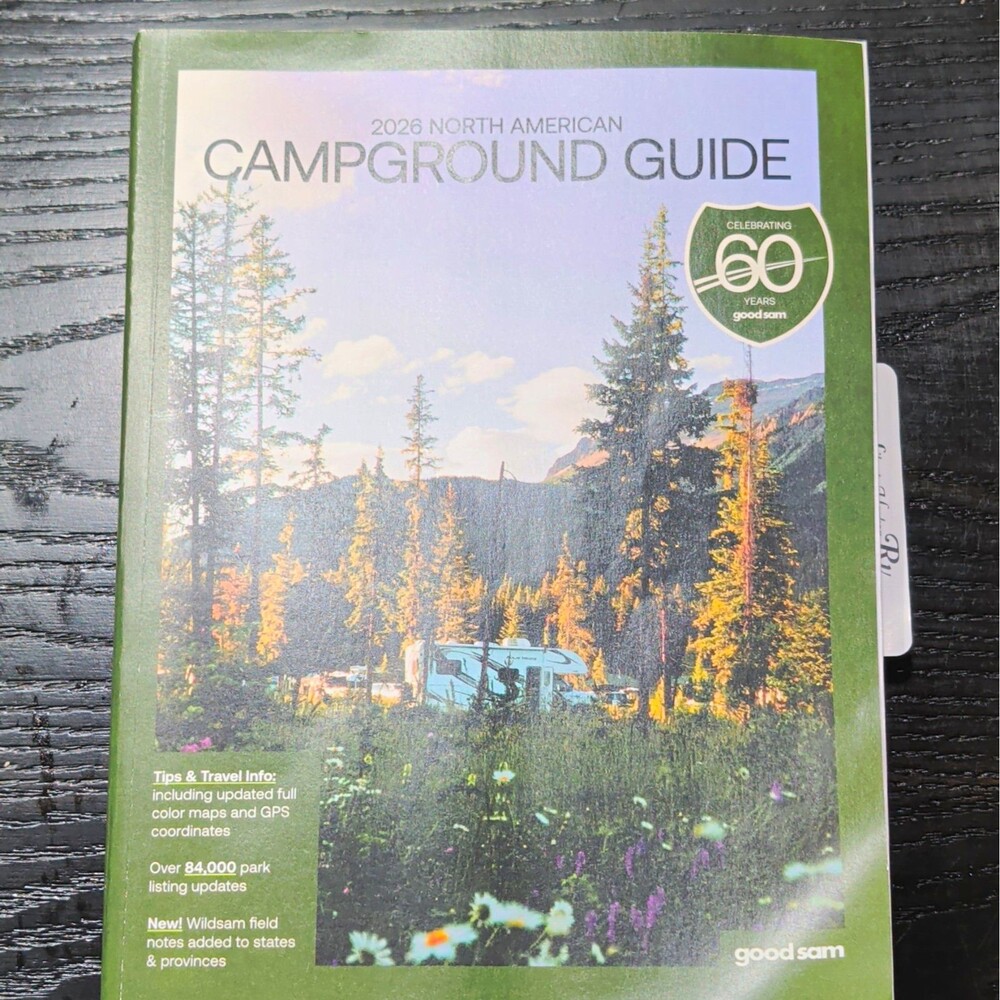 Good Sam 2026 North American Campground Guide 9th Edition Paperback Illustrated
